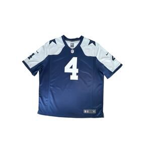 Nike On Field 2XL Dallas Cowboys Dak Prescott 4 Jersey Men’s Onfield NFL Players